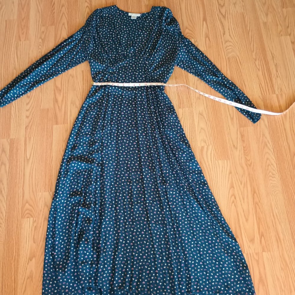 Tweeds Vintage Floor length floral dress